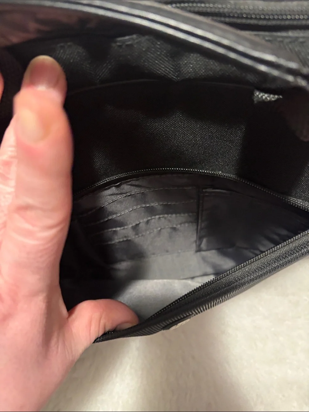 HP Black Laptop Briefcase with Shoulder Strap